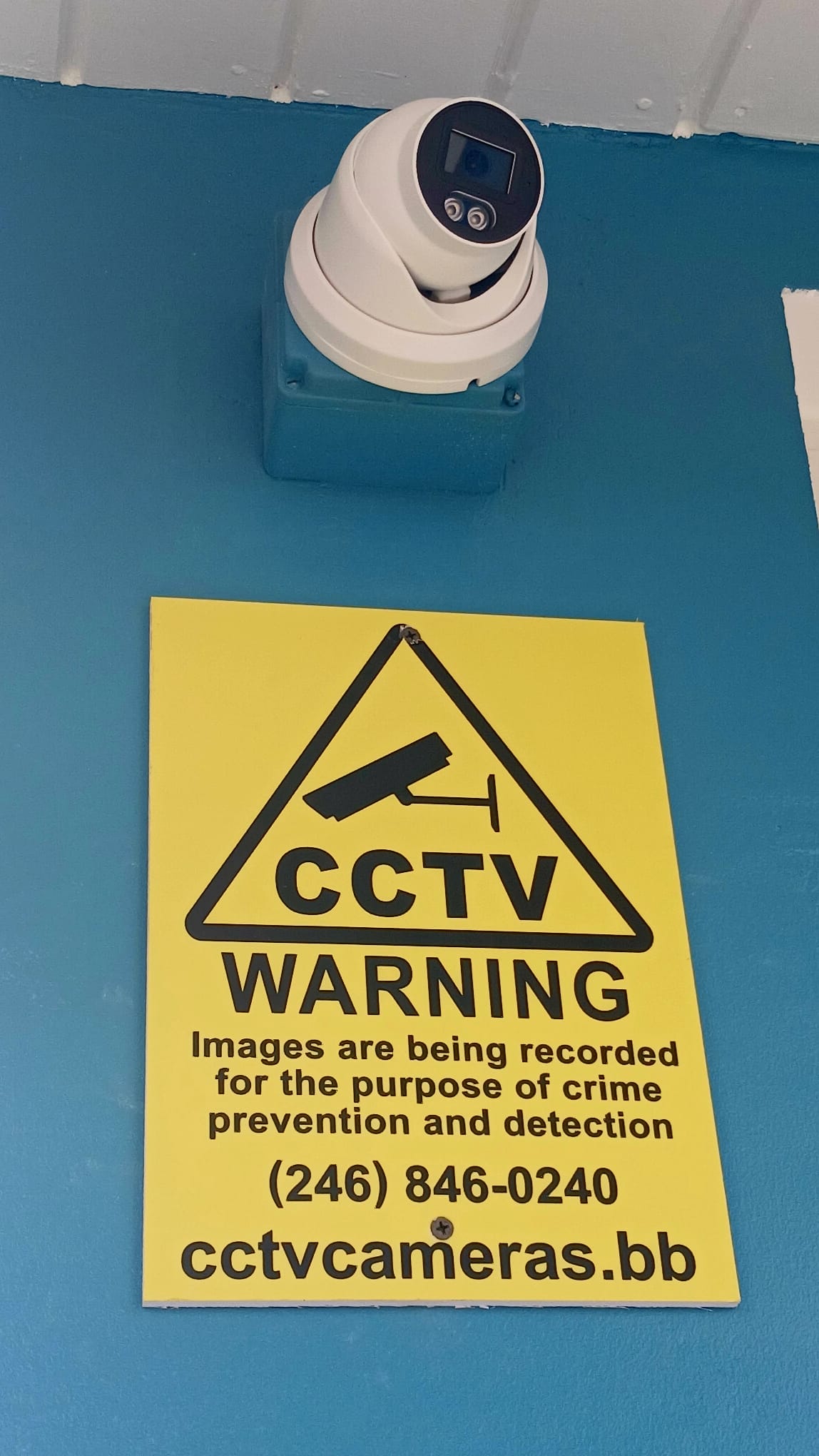 Business CCTV installation Barbados